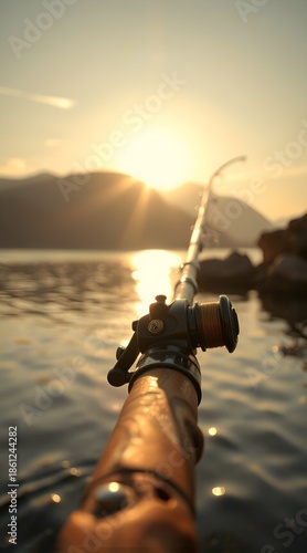 Wallpaper Mural fishing rod Torontodigital.ca