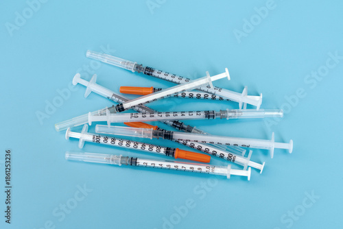 Tableau sur toile Medical equipment and infectious waste