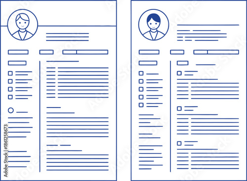 modern resume templates with clean design for professionals and job seekers
