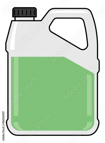 Yellow gasoline snow blower machine removing snow and ice Isolated transparent background ( include cut-out PNG file )