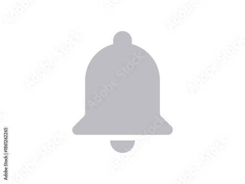 Notification Bell Symbol Alert Icon for Web and Mobile Interface