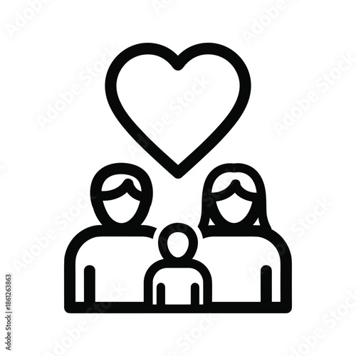 Family Love Care Support Concept