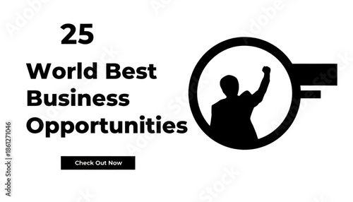 25 World Best Business Opportunities - Promotional Graphic