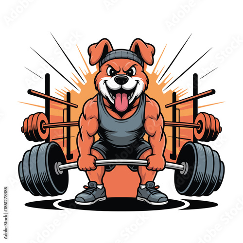 A funny cartoon illustration of a wild tiger and a baby tiger cub with a big smile playing with a ball toy, isolated vector art drawing for children