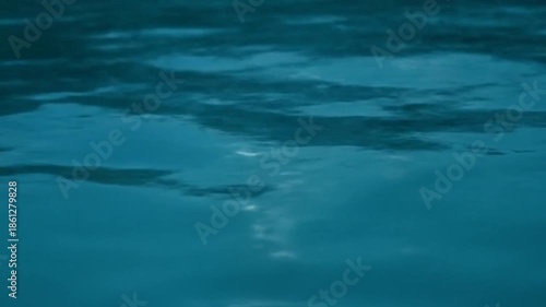 Abstract underwater surface with sun reflections