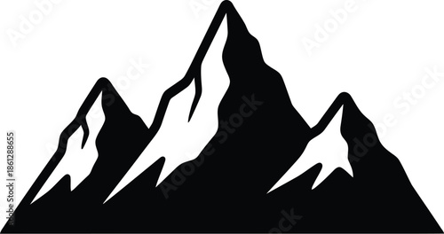 silhouette of a water drop in mountain, World Day for Glaciers, mountain