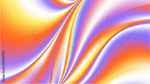 Vibrant abstract waves swirling in a dynamic pattern with fluid motion and colorful hues