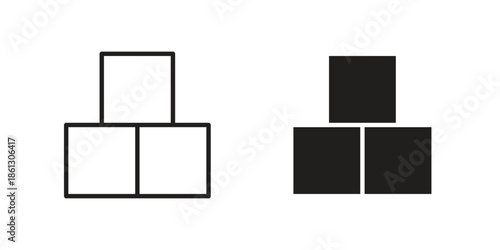 Inventory icons Symbol, logo illustration. icon concept for web design