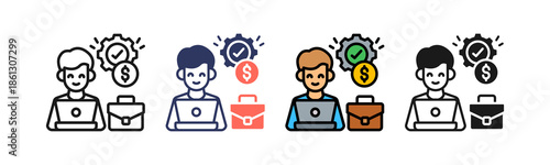 Self Management multiple icon