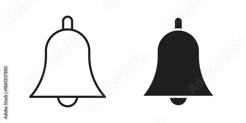 Notification icons Symbol, logo illustration. icon concept for web design