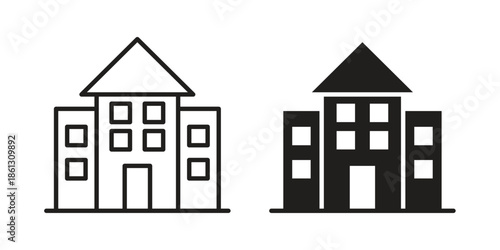 school icons Symbol, logo illustration. icon concept for web design