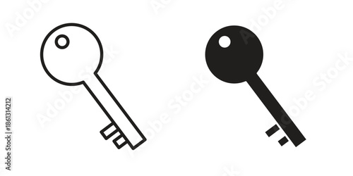 key icons logo design, Pictogram Icons
