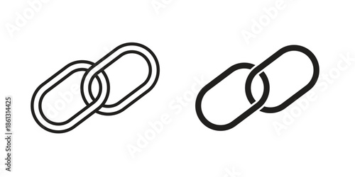 Link icons logo design, Pictogram Icons