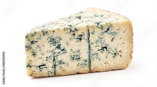Gorgonzola cheese isolated on white background
