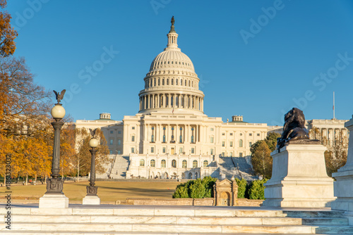 United States Capitol Building in Washington DC, Daylight