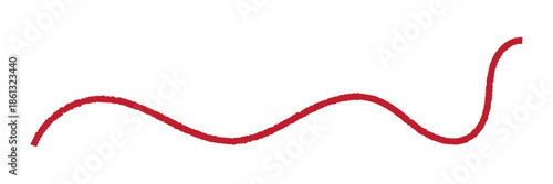 Hand drawn wavy line abstract divider. Simple hand drawn wavy line in brown color, used as decorative divider, underline, or organic design element on white background.

