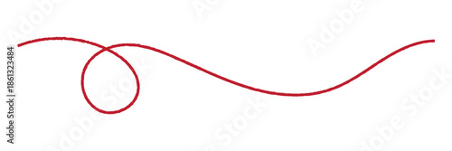 Hand drawn wavy line abstract divider. Simple hand drawn wavy line in brown color, used as decorative divider, underline, or organic design element on white background.

