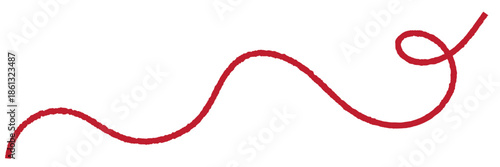 Hand drawn wavy line abstract divider. Simple hand drawn wavy line in brown color, used as decorative divider, underline, or organic design element on white background.

