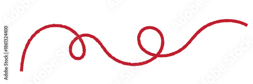 Hand drawn wavy line abstract divider. Simple hand drawn wavy line in brown color, used as decorative divider, underline, or organic design element on white background.

