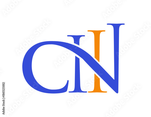 cn financial logo,cn icon logo,cn letter logo,cn initial logo,cn monogram logo