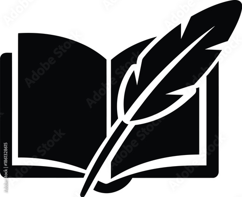 open book with black and white pages, World Poetry Day