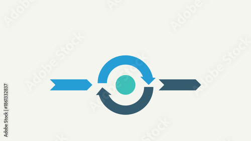 Photos Agile Diagram Infographics Editable Template ,cassette, tape, audio, music, retr