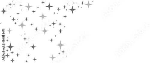 Vector technology pattern black and white abstract geometric transition pattern with stars icon shape halftone effect for sporty background png.