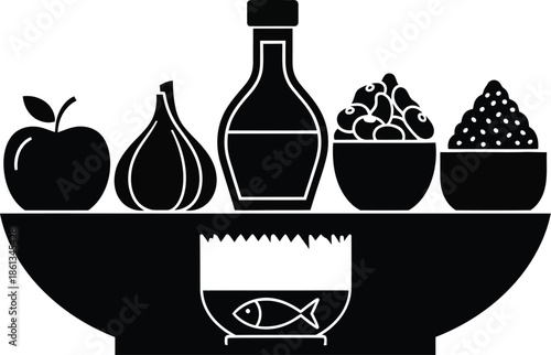 wine bottle and glasses, International Day of Nowruz, food