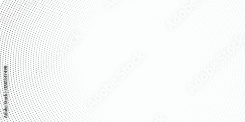 Set of halftone dots gradient pattern texture isolated on white background. Straight dotted spots using halftone circle dot raster texture. Vector blot half tone collection.