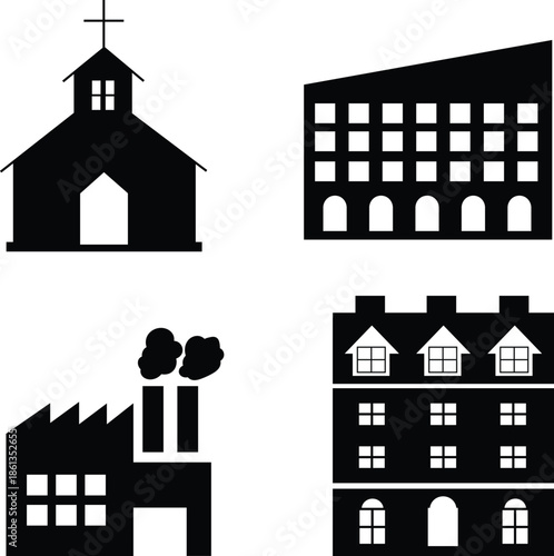 Urban Buildings Architecture City Construction RealEstate Infrastructure Skyline Housing Development