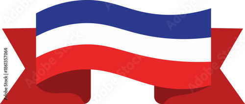 Flag of Thailand Illustration vector shape
