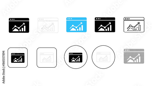 Analysis icon representing structured data evaluation for insights