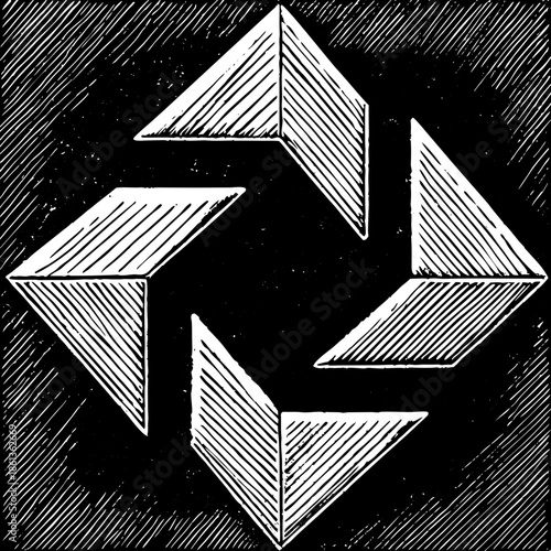 Minimal Productivity Symbol Abstract Efficiency Icon