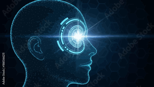 AI Brain Scan: Futuristic Technology & Human Emotion