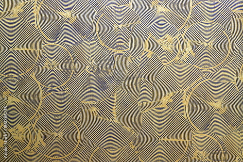 Abstract geometric wallpaper for walls and backgrounds. Decorative materials, wall paper for rooms, vinyl wallpaper.