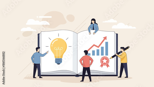 Business Idea Book: Teamwork, Strategy, and Success