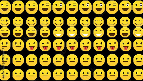 Emoji Grid: Technology & Human Emotion