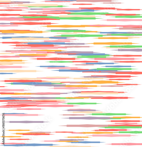 Abstract colorful striped background with bright rainbow lines