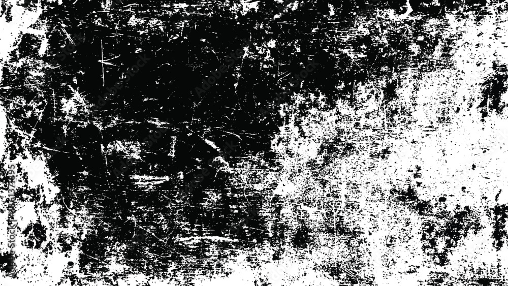 Αυτοκόλλητο Grunge texture with scratches and marks on surface