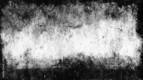 Grunge texture with black and white gradient  abstract design element