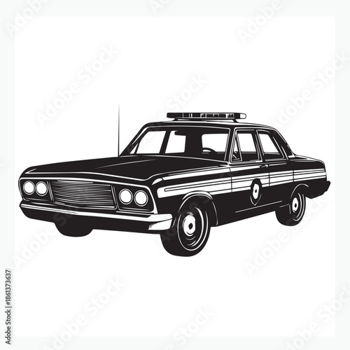 retro car vector
