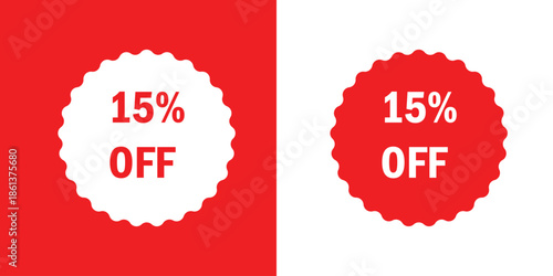 Limited Offer 10 Percent Off Sale Label Vector Style