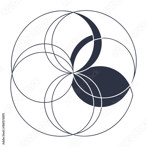 Minimal Abstract Modern Identity Logo with Balanced Professional Design