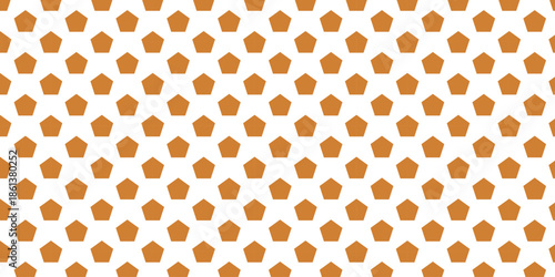 simple bronze pentagon pattern for banner poster background.