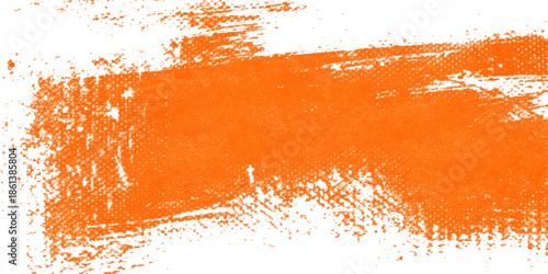 An abstract orange and gold grunge background featuring a dirty paint texture on old paper with yellow ink patterns for an artistic wallpaper design