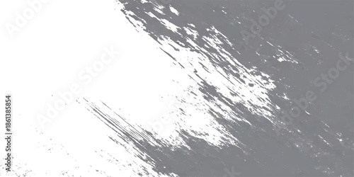 Abstract grunge pattern featuring black ink splats and liquid paint splashes creates a dirty texture with artful drops and clean wave illustrations on an old vector frame design