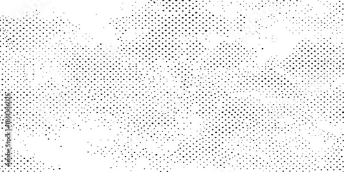 Abstract grunge wallpaper featuring a seamless halftone dot pattern and blue vector line textures on a gray digital backdrop for a modern mosaic art illustration design