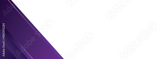 Professional dark blue and purple abstract background with sharp diagonal white space and minimalist geometric contrast for business layout