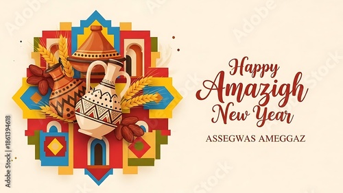 happy amazigh new year , happy Yennayer