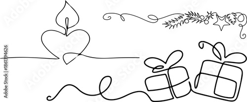 hand drawn vector illustration of a flower